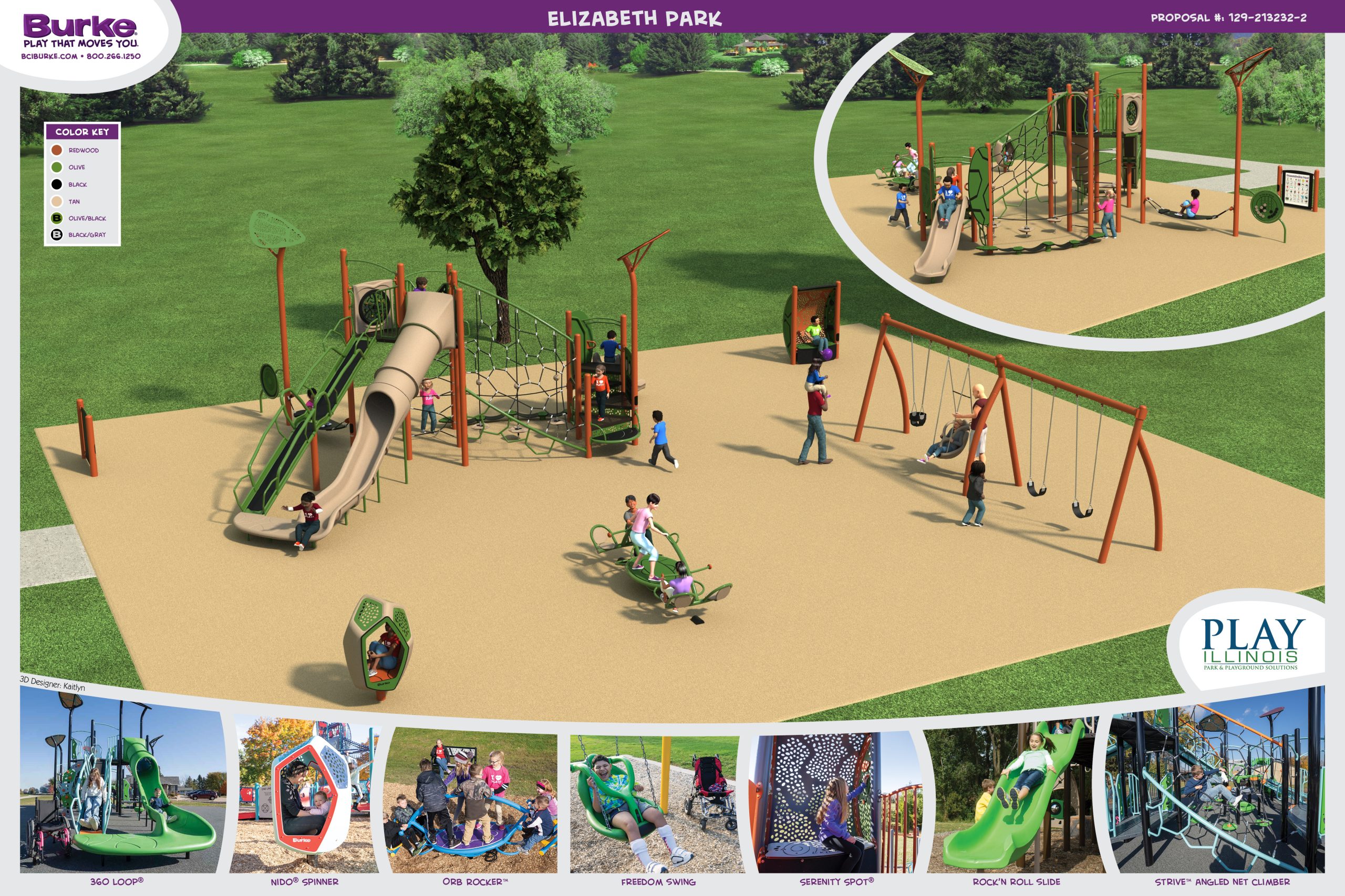 Elizabeth Park rendering