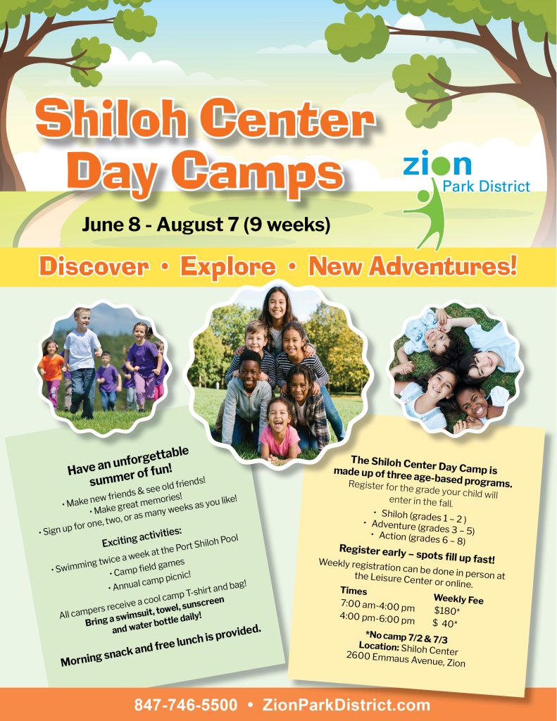 Shiloh Center Day Camps - English