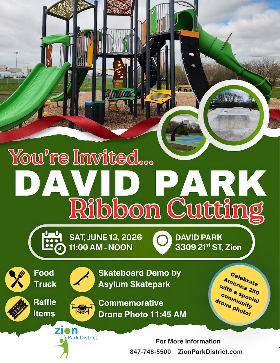 David Park Ribbon Cutting - June 13, 2026 - 11:00am